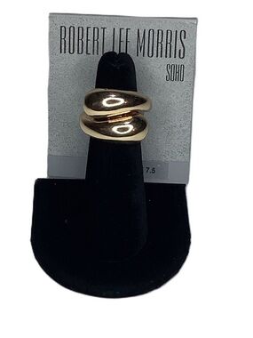 Robert Lee Morris Soho Cocktail Ring 7.5 New